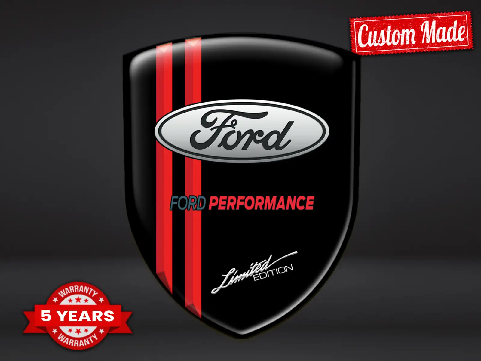 Ford Autocollants Logo Vinyle Course Qualité Pro